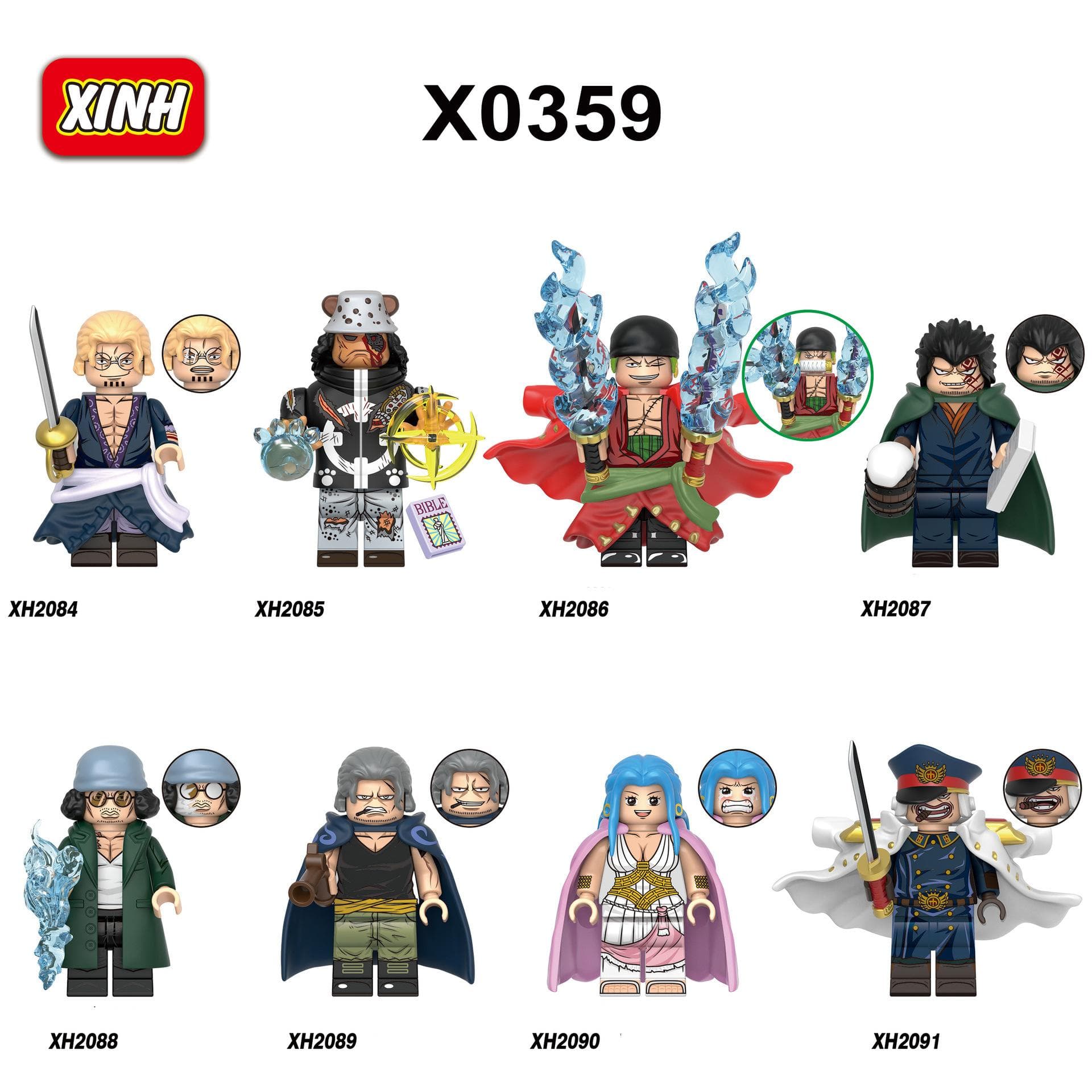 X0352 0353 0356 G0171 Kt1013 One Piece Building Block Toy