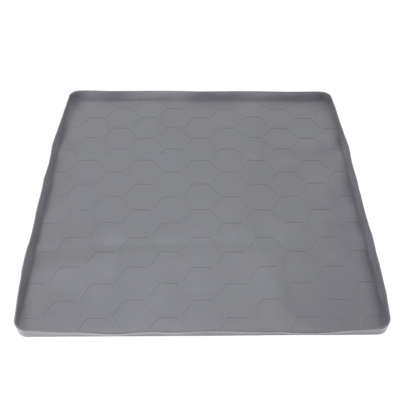Fridge Silicone Mat Professional Scratch Resistance Leakage Proof Under Washing Machine Mat for Gray