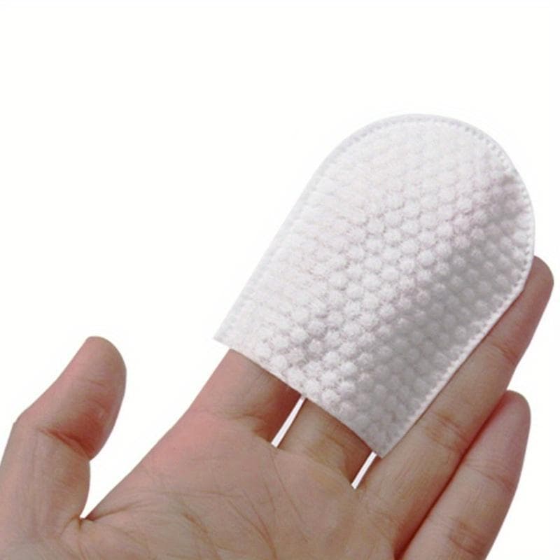 120pcs U-shaped Pocket Cotton Pad Makeup Remover Cotton Face Makeup Soft Liquid Foundation Cream Remover Pads 120pcs