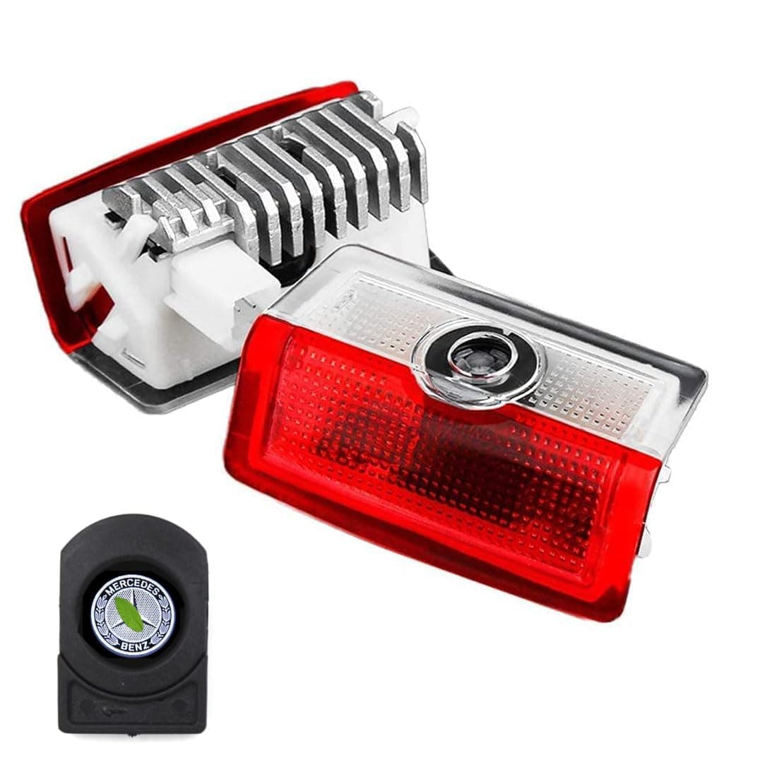 Set of 2 - Courtesy Lights Door Welcome Lights for A/C/E/GLS/GLC/G/GLA/GLE Class (05)