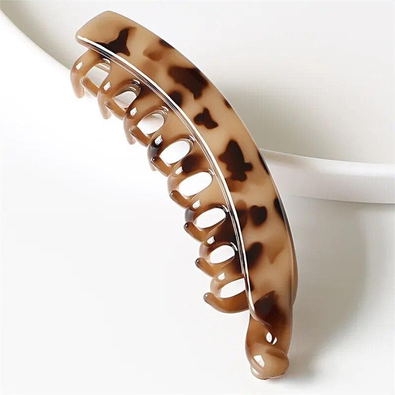 Non-Slip Banana Hair Clip France Popular Tweezers Sprocket Hair Clips Fashion Girls Korean Hairpin Hair Clips Hair Accessories ONE SIZE