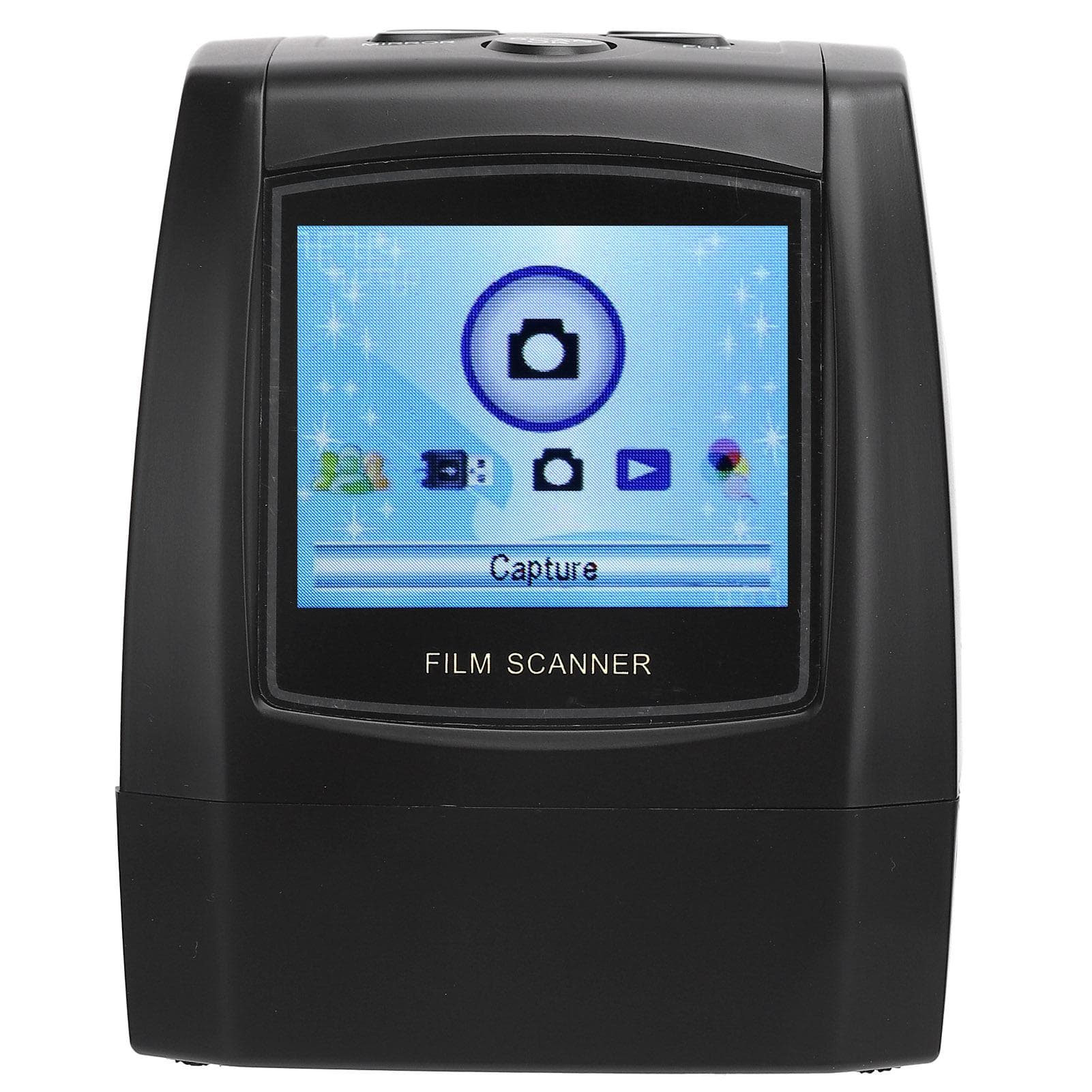 Film Scanner 13535mm USB2.0 EC718 with 2.36in Colored LCD 100‑240V for Windows XPVISTAEU Plug US Plug