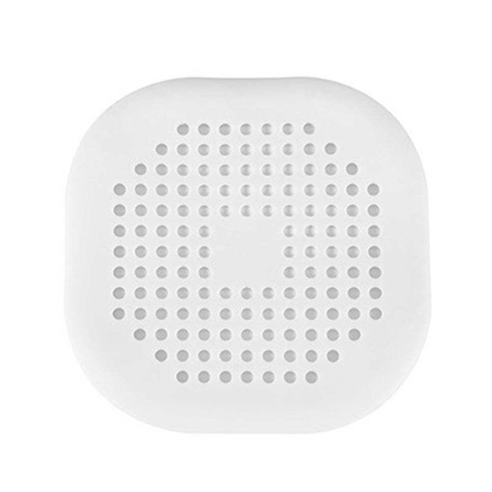 Hair Filter Sink Anti-blocking Strainer Bathtub Shower Floor Drain Stopper Silicone Kitchen Deodorant Plug Bathroom Accessories 1pcs white