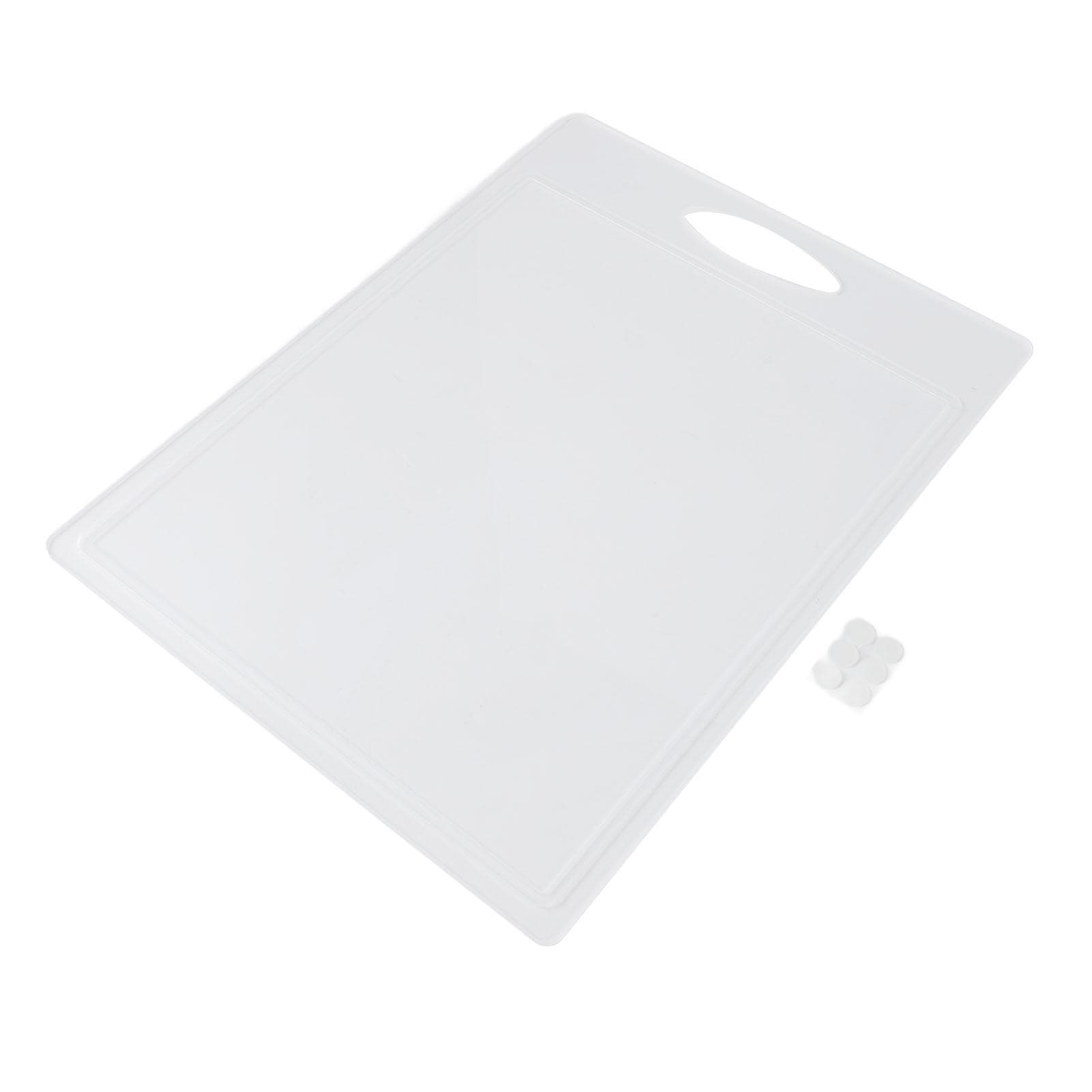 Acrylic Clear Cutting Board for Kitchen Counter Chopping Board Anti Slip for Fruit Vegetable