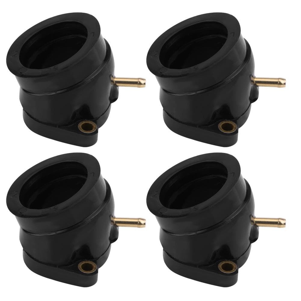 4Pcs Motorcycle Carb Carburetor Intake Manifold Boot Joint for YAMAHA FZS1000 FZ1 FAZER