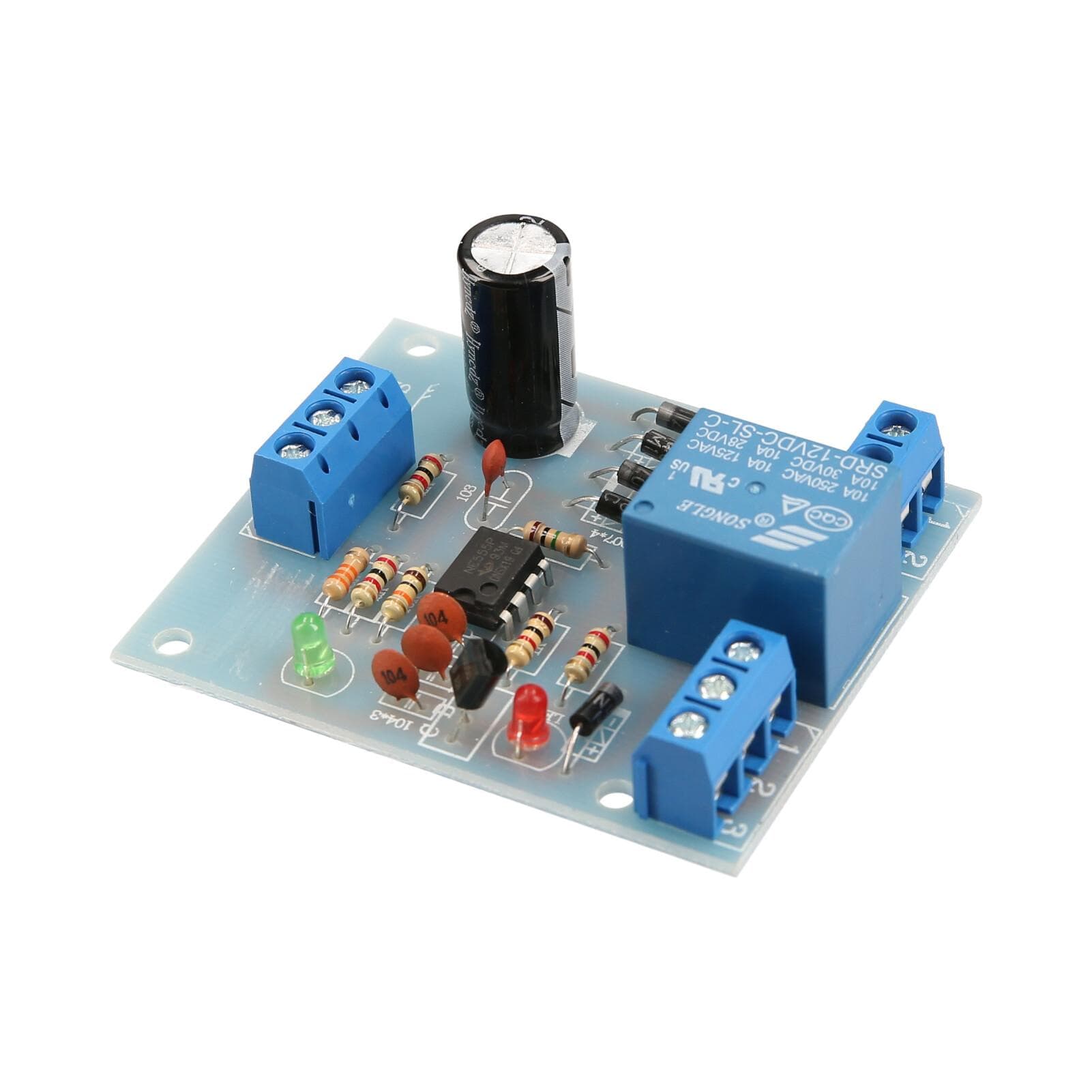 DC 12V Water Liquid Level Controller Sensor Module Water Level Relay Detection Sensor Pumping green