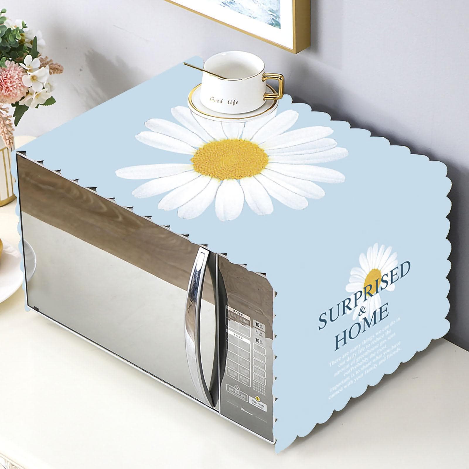 Microwave Cover Cloth Oven Cute Dust Proof Shiled Universal Oil Proof Nordic Style Simple Parts 35x100cm