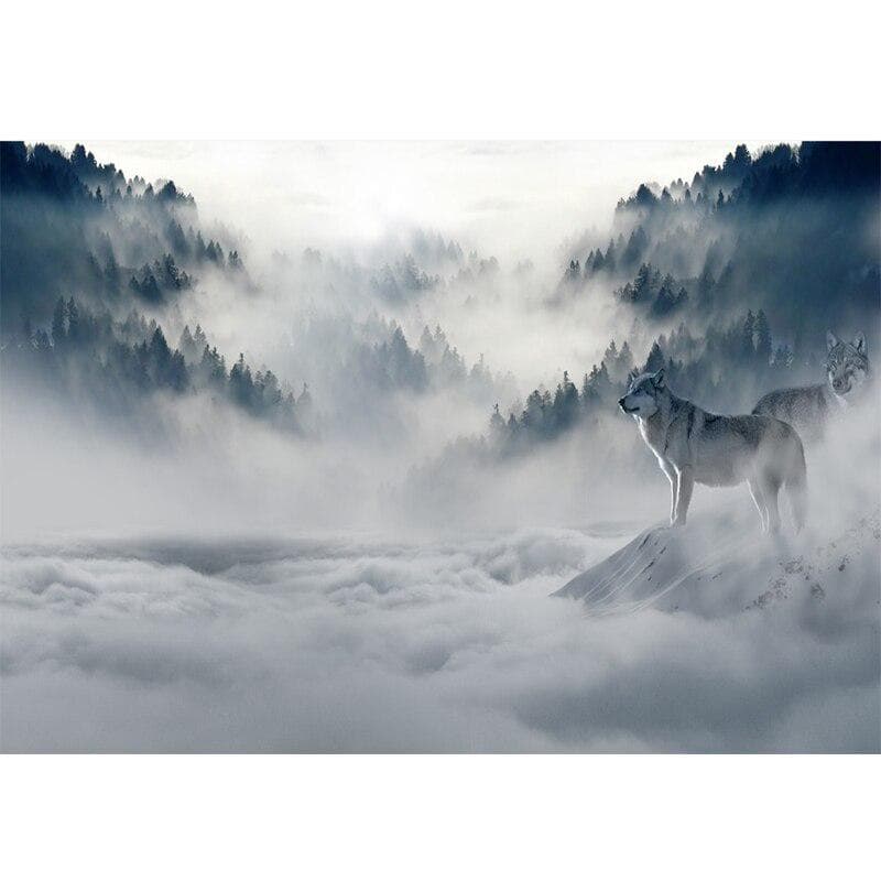 Diamond Embroidery Painting Cross Stitch Kits Wall Mosaic Foggy Forest Home Decor Gift 20X30CM