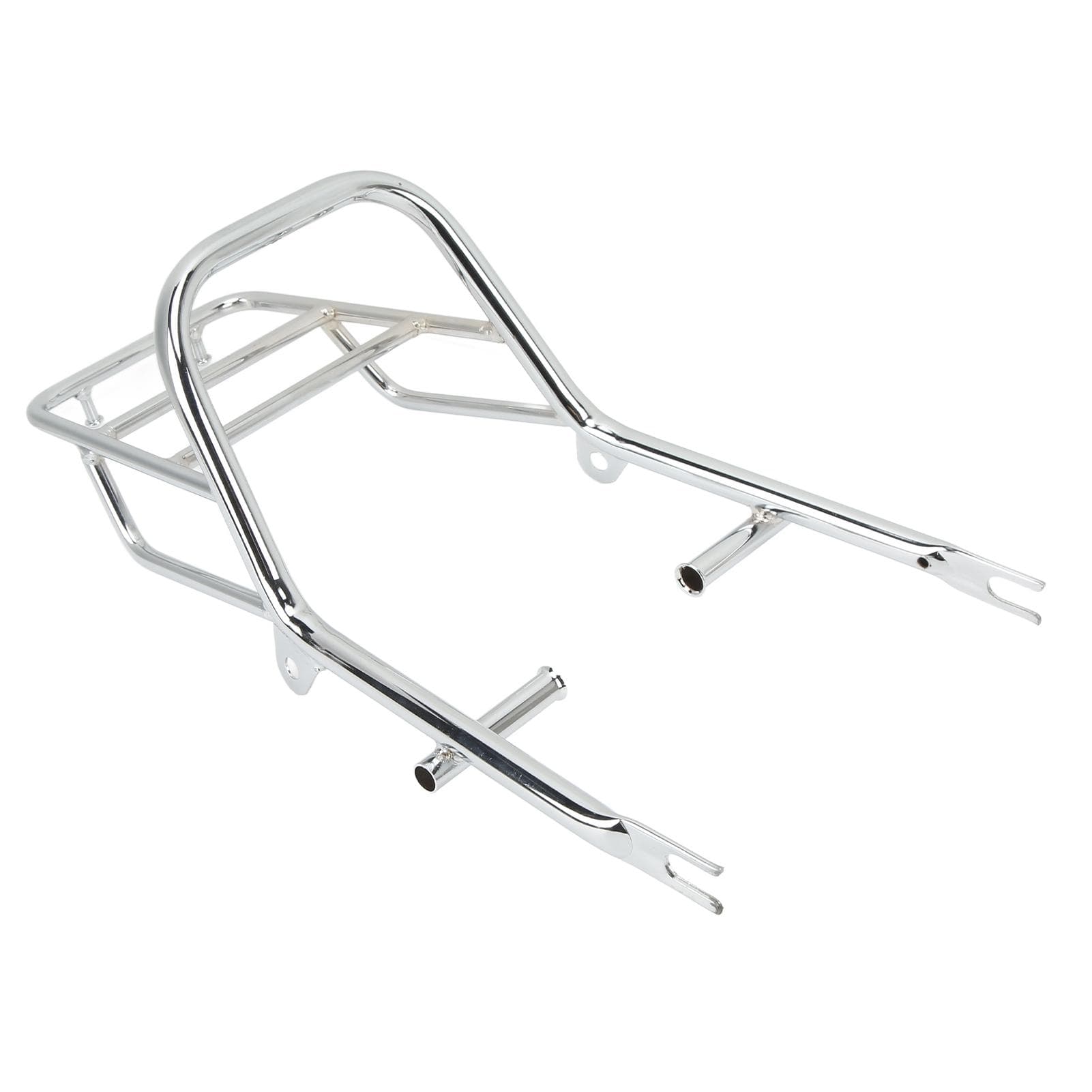 Motorcycle Rear Luggage Case Holder Steel Alloy Chrome Plated Replacement for DAX ST70 CT70 ST90