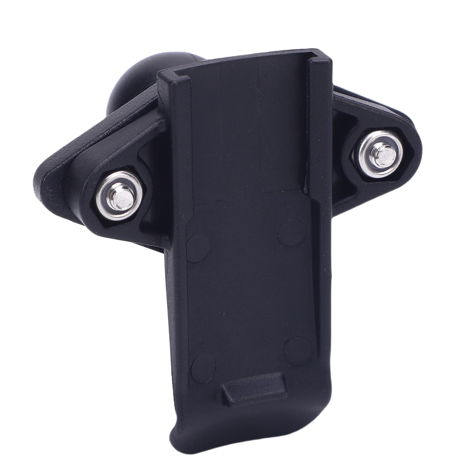 Motorcycle GPS Mount Nylon Handlebar Mounts Spine Clip Holder with 1 Inch Ball for Handheld Device