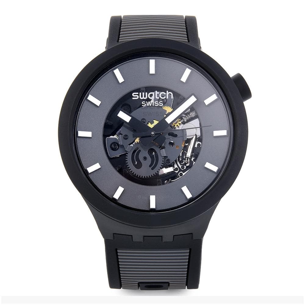 SWatch Sb05b113 PaSt The Horizon Men S Urethane Watch SB05B113