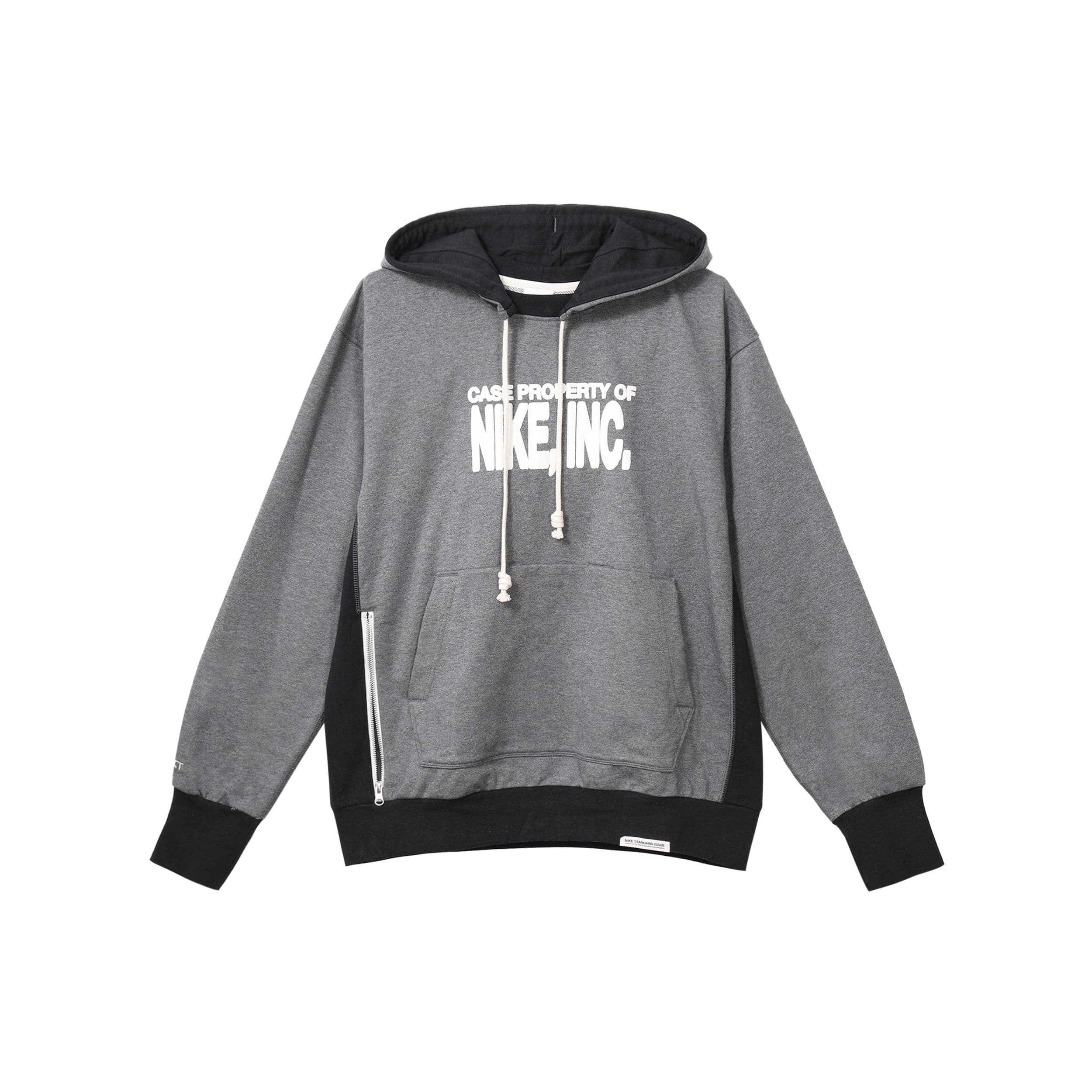 Nike Dri-Fit Standard Issue Pullover Basketball Hoodie Men Hoodies Grey DQ5737-071 M