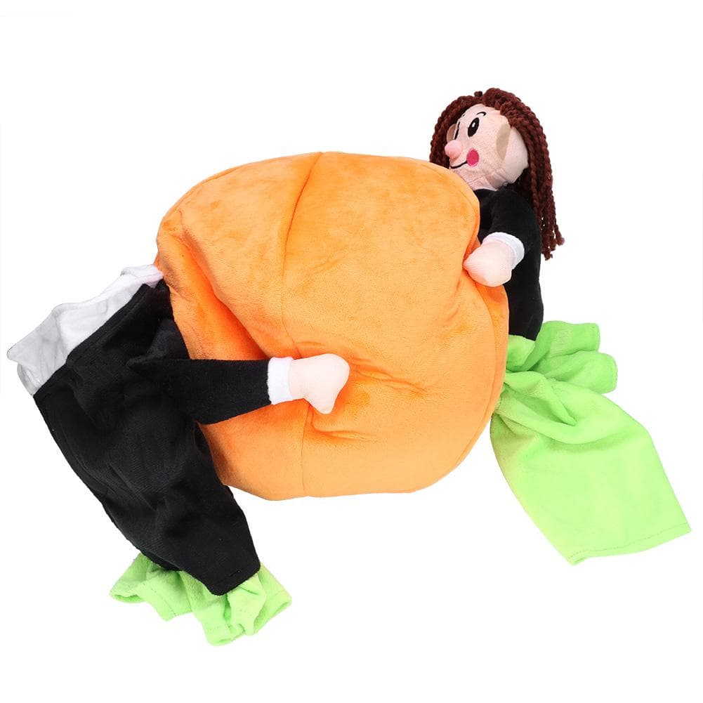 Cotton Funny 3D Pumpkin Transfiguring Pet Costume Halloween Party Cosplay Clothes Dress Up for Dog S(for 2-4kg)