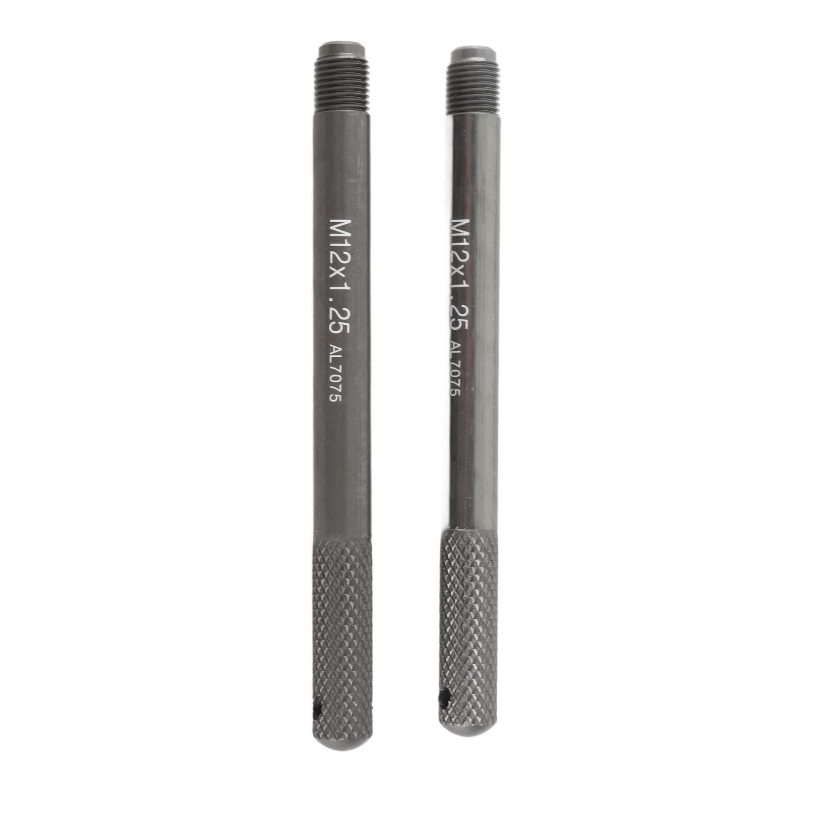1Pair Wheel Alignment Pin High Hardness Wear Resistant Rustproof Rim Stud Pilot Pin for Car M12x1.25