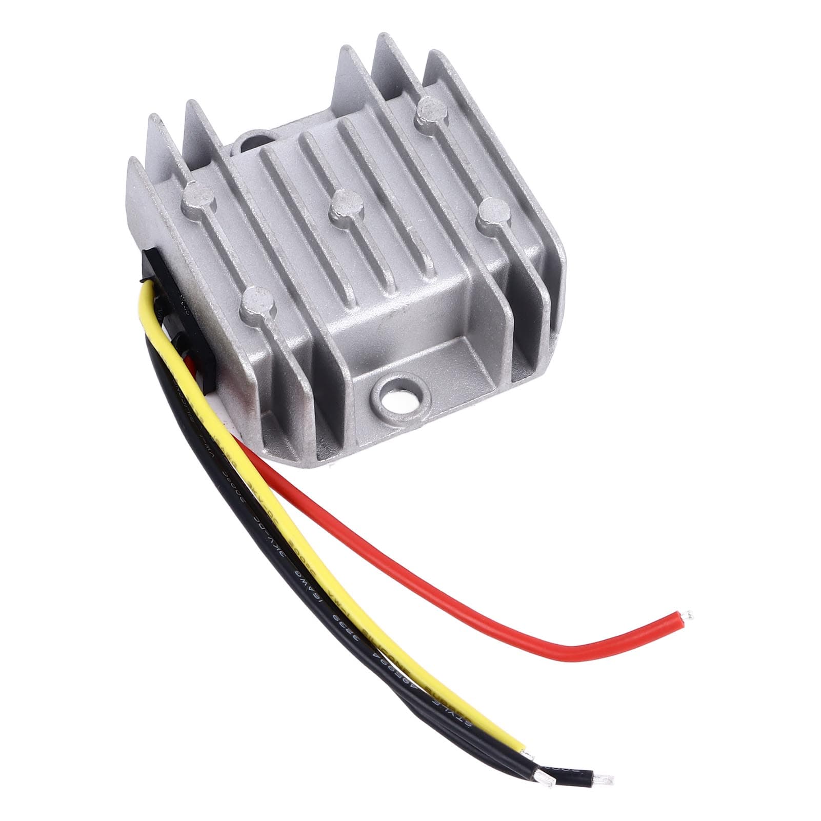 DC Buck Voltage Converter 24V to 12V 10A Aluminum Shell Stable Output Car Buck Transformer