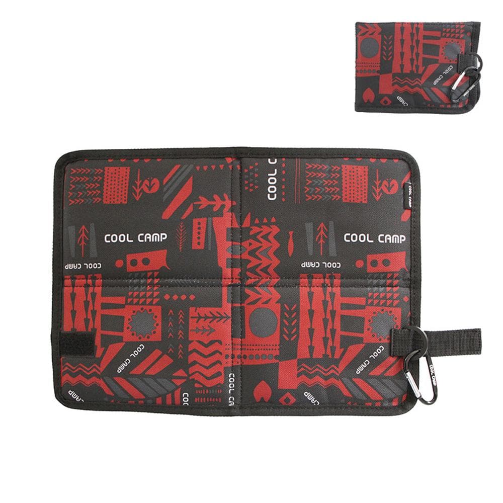 Oxford Cloth Portable Folding Pad Camping Mat Foam Sitting Pad Waterproof Beach Mat Hiking Picnic black