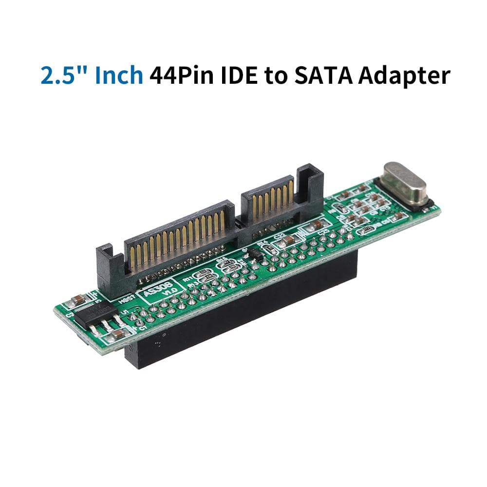 2.5 Inch IDE to SATA Adapter Support ATA HDD Hard Disk Drive or SSD to 44 Pin Port Converter