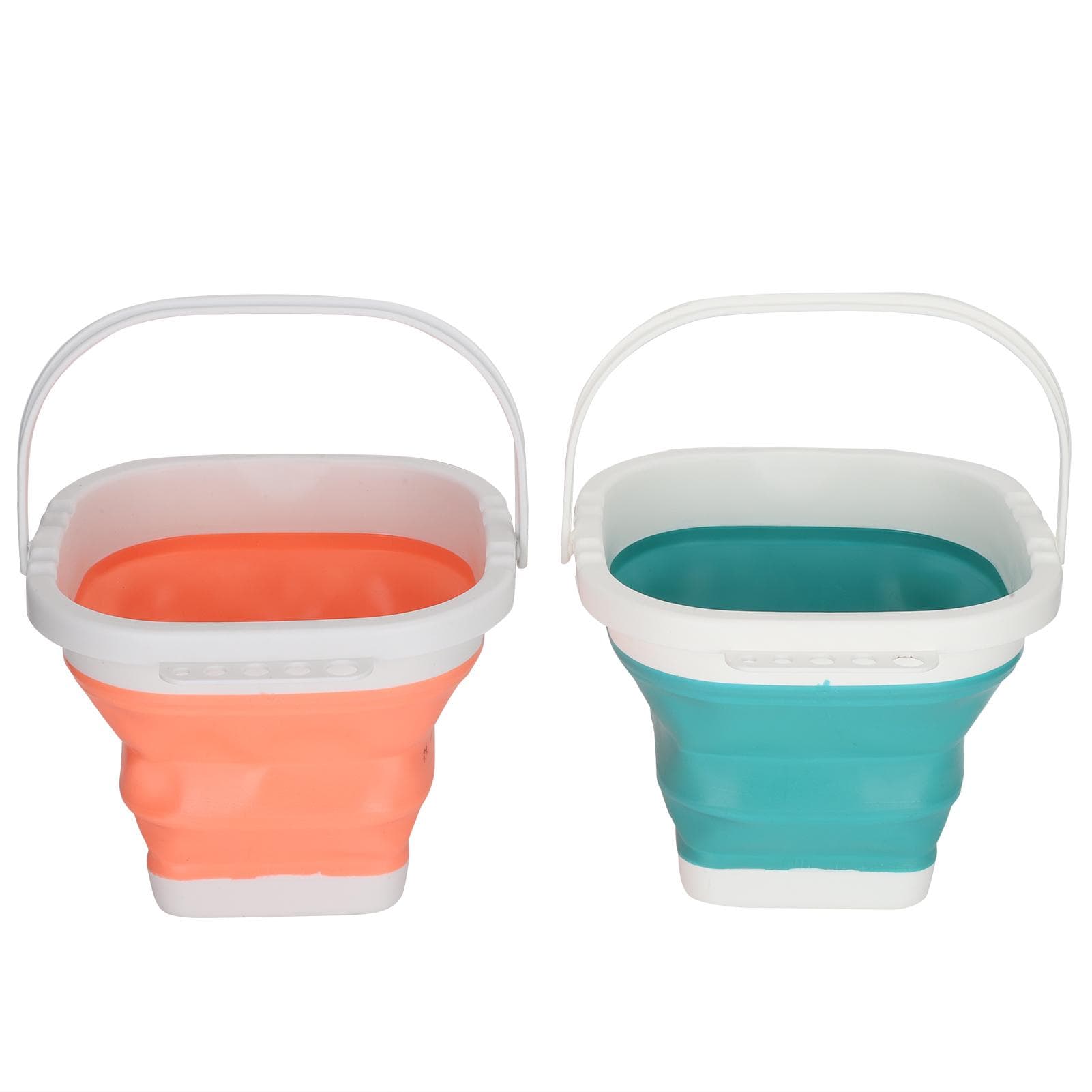 2pcs Foldable Portable Paint Brush Washer Cleaner Multi Purpose Brush Washing Bucket