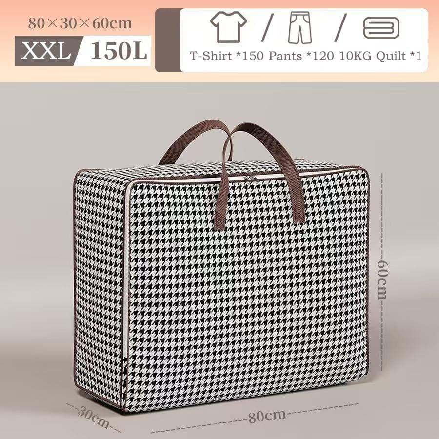 Large Capacity Waterproof Moving Storage Bags For Clothes Bedding Home Organizer Student Luggage Travel Durable Reusable Packing Bags 150L