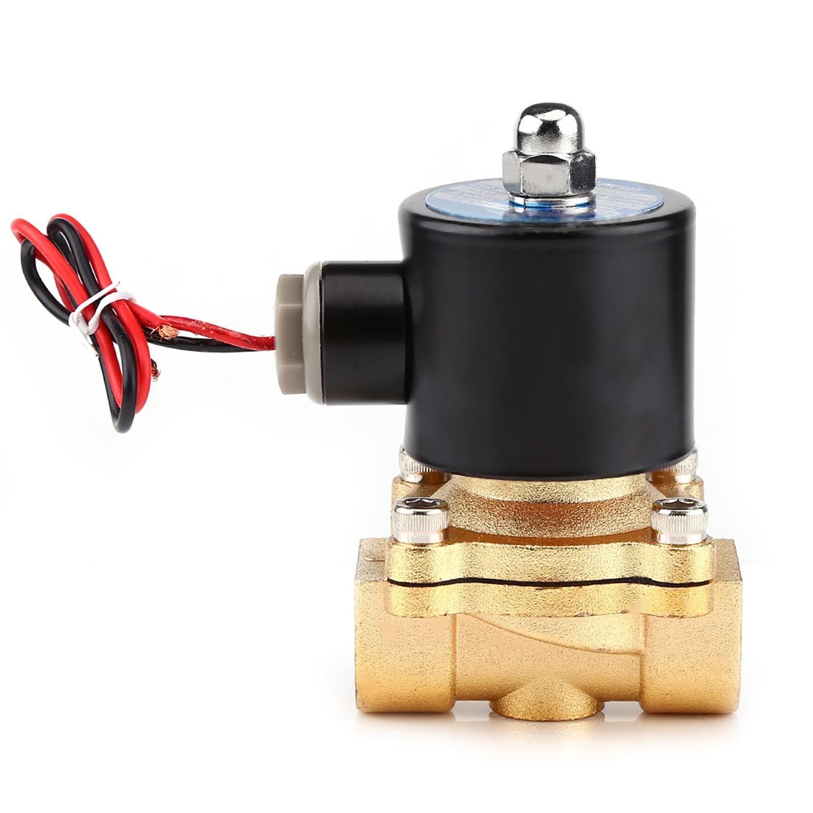 DC 12V 12  Normal Closed Electric Solenoid Valve for Water Air Fuels Gas