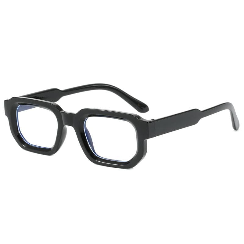UV400 Square Sunglasses for Men Women Protective Vintage Blue Tea Punk Fashion Sun Glasses Shades