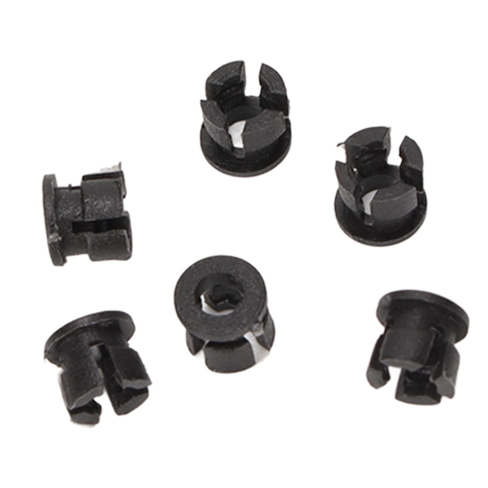200Pcs LED Holder Plastic Flat Buckle Light Emitting Diode Mount for Indicator DIY Experiment 0.1in