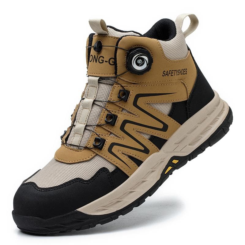 High Quality Rotating Button Welded Sparklers Safety Shoes for Men Steel Toe Sneaker Work Shoes Man Puncture Proof Work Boots 41