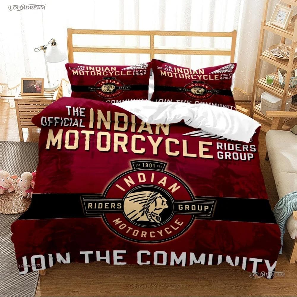 Racing Moto All Season Duvet Cover Comforter Bedding sets Utra Soft Quilt Cover and Pillowcases Teens SingleDoubleQueenKing 70x133cm 2pcs