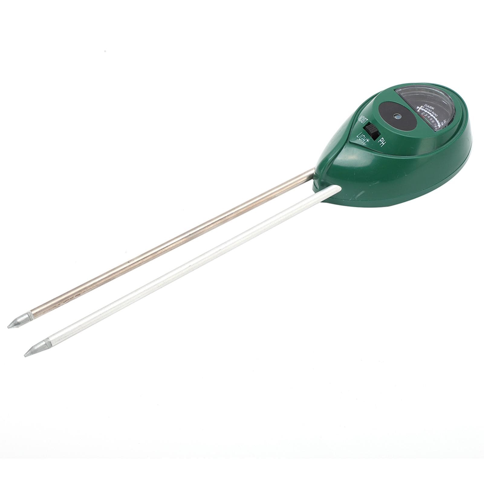 3 in 1 Soil Tester Soil Moisture PH Illumination Meter Soil Acidity Meter for Garden Round Head