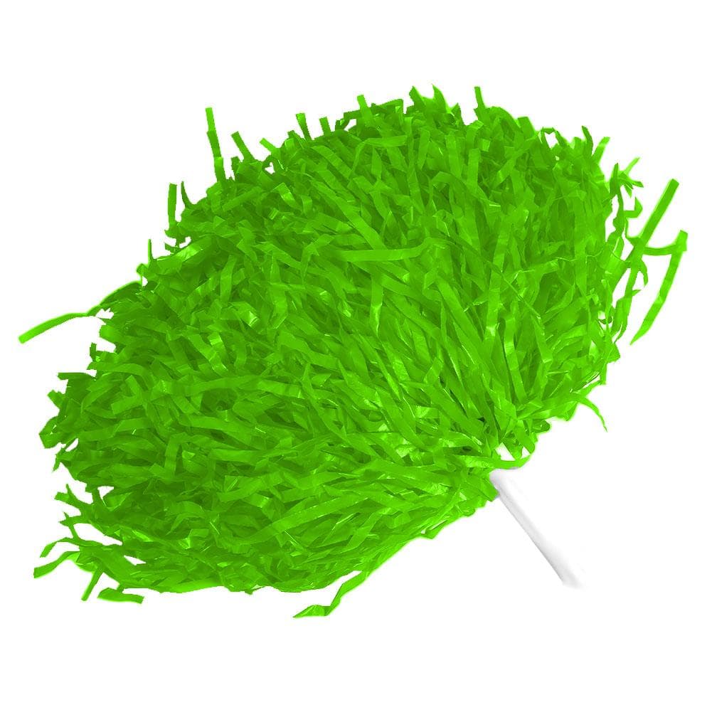 Fashionable Cheerer Pom Poms Sports Party Dance Accessories (green)