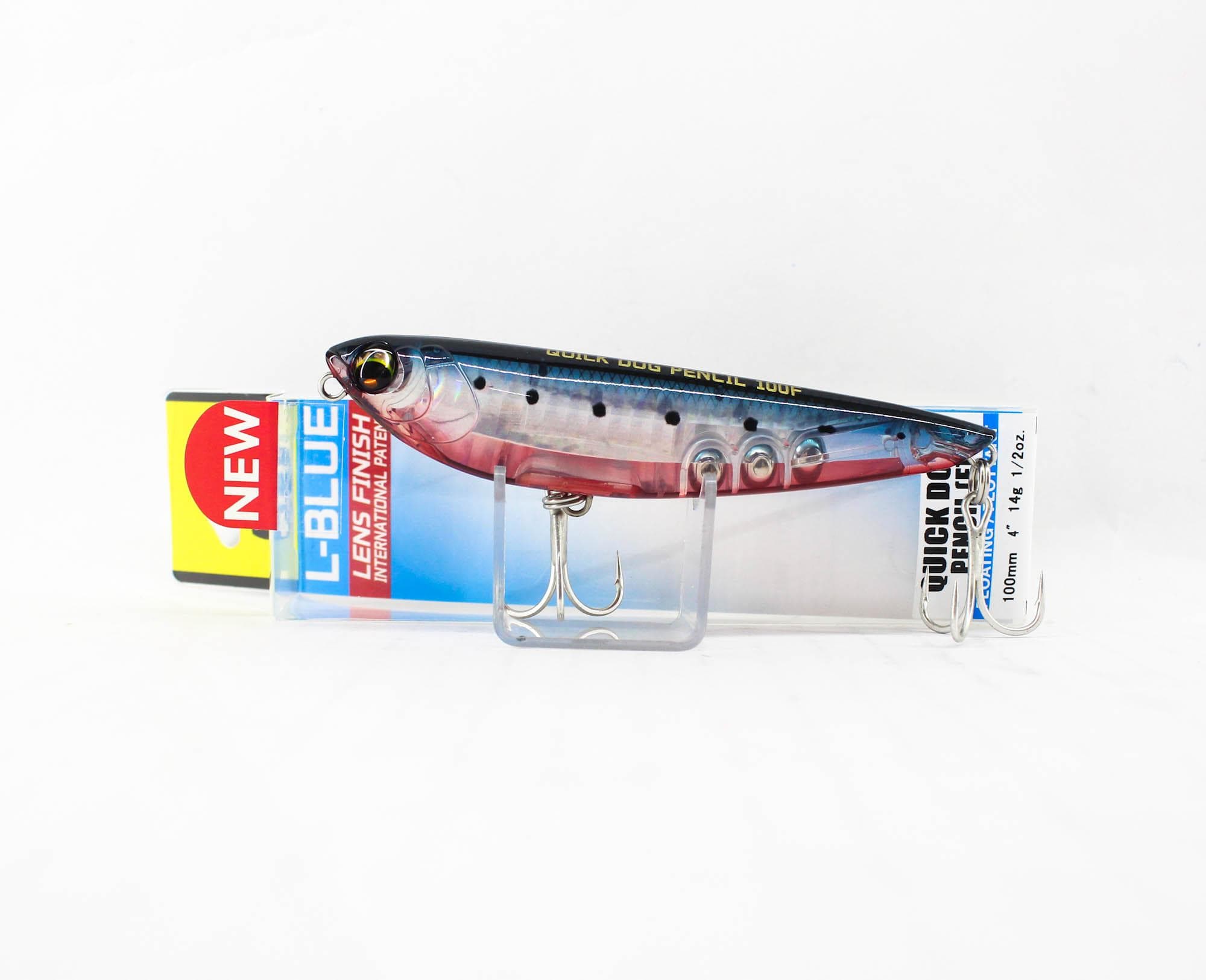 Yo Zuri Duel L Blue Quick Dog Pencil 100F Floating Lure F1225-HRI (0636)