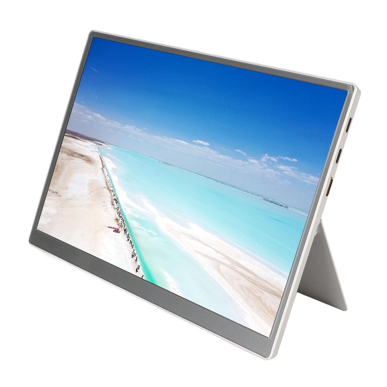 10.5inch Portable Monitor 1920x1280P FHD IPS Screen Built in Dual Speakers USB C HD Multimedia