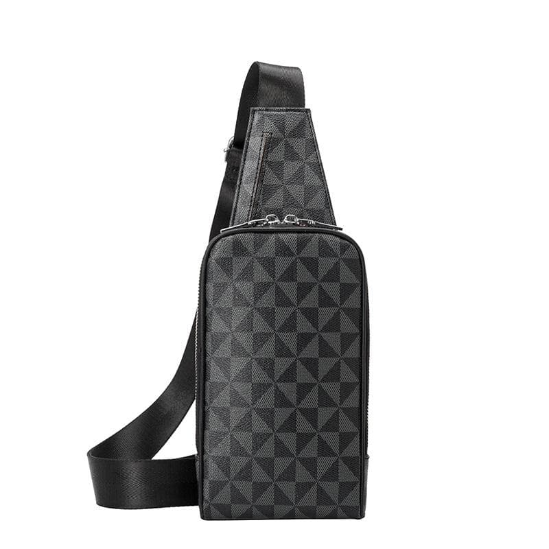 Stylish Print Everything Retro Unisex Chest Fashion Bag Spring/Summer Portable Crossbody Bag Bag