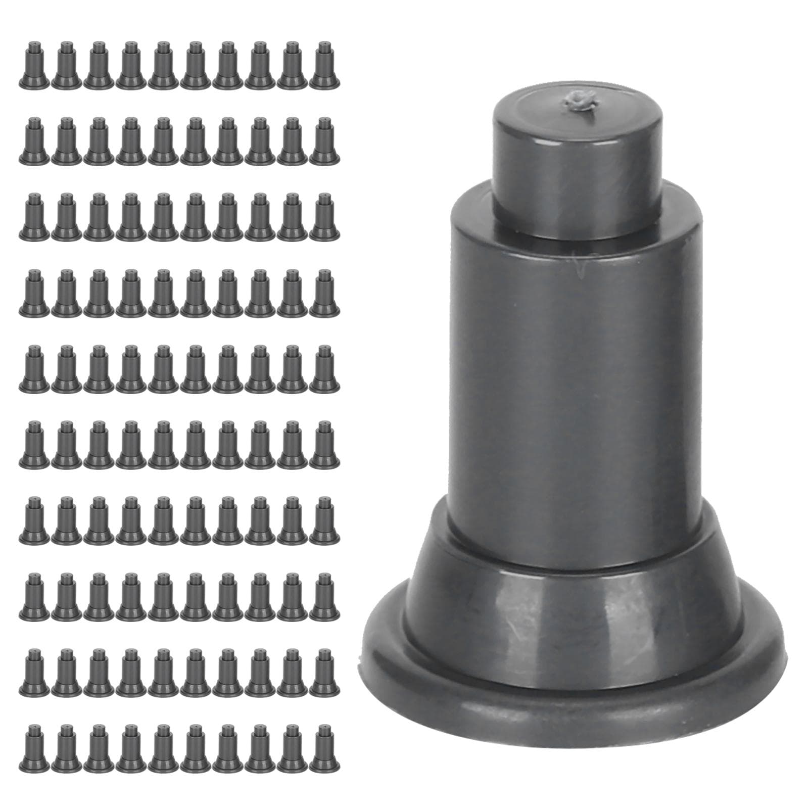 100Pcs/Set Aquarium Isolation Board Supporty Feet Support Feet for Fish Tank Divider100Pcs Feet black