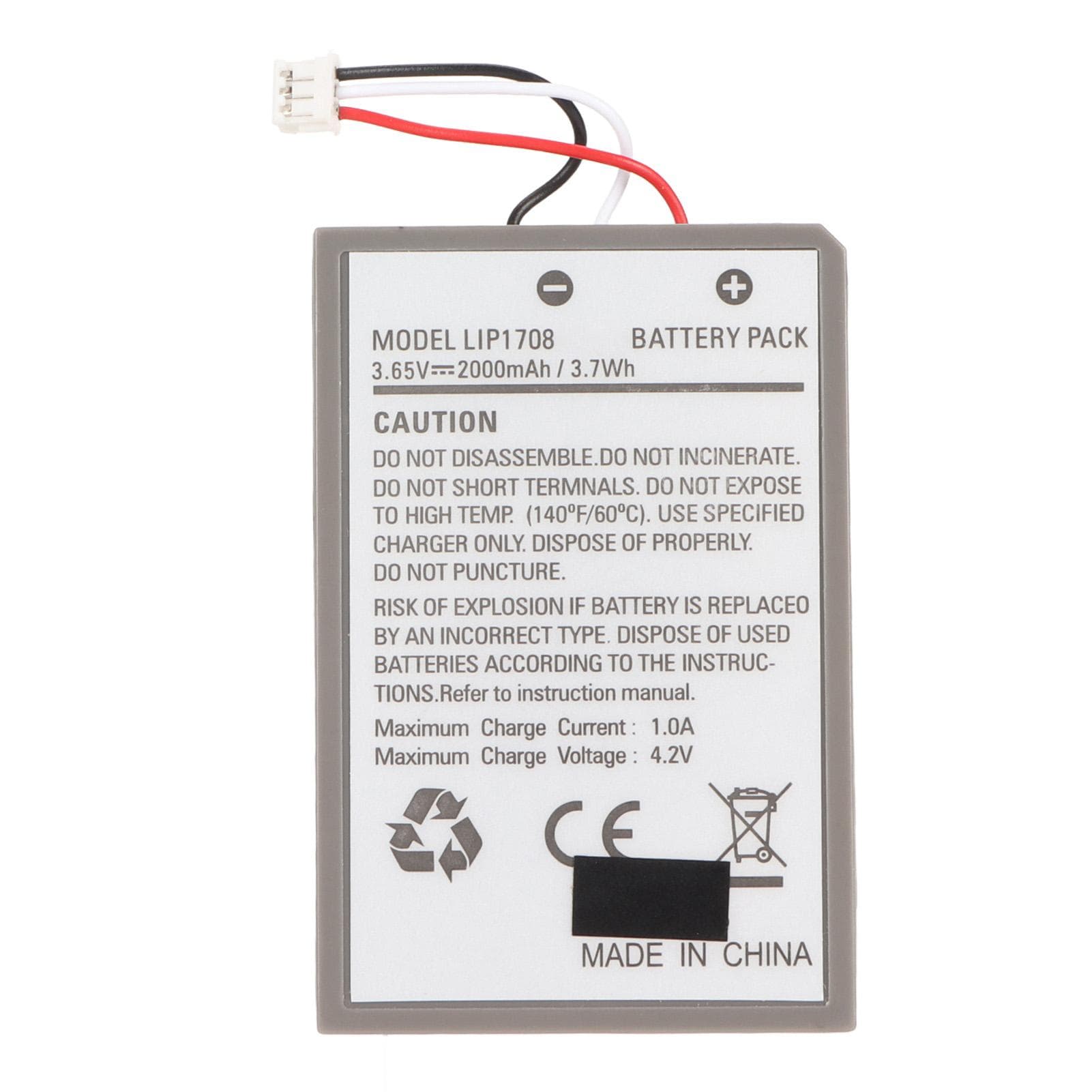 LIP1708 Replacement Battery For PS5 Controller 2000mAh Game Controller Battery For PS5 CFI‑ZCT1W