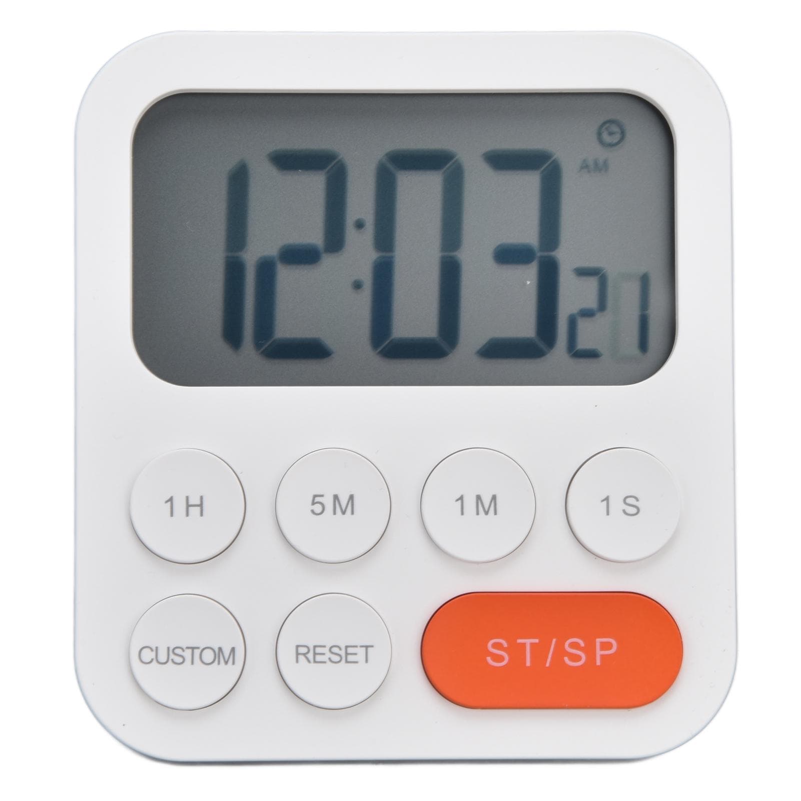 Digital Kitchen Timer 3 Gear Adjustable Magnetic Countdown Timer Cooking Study Timer for Bedroom