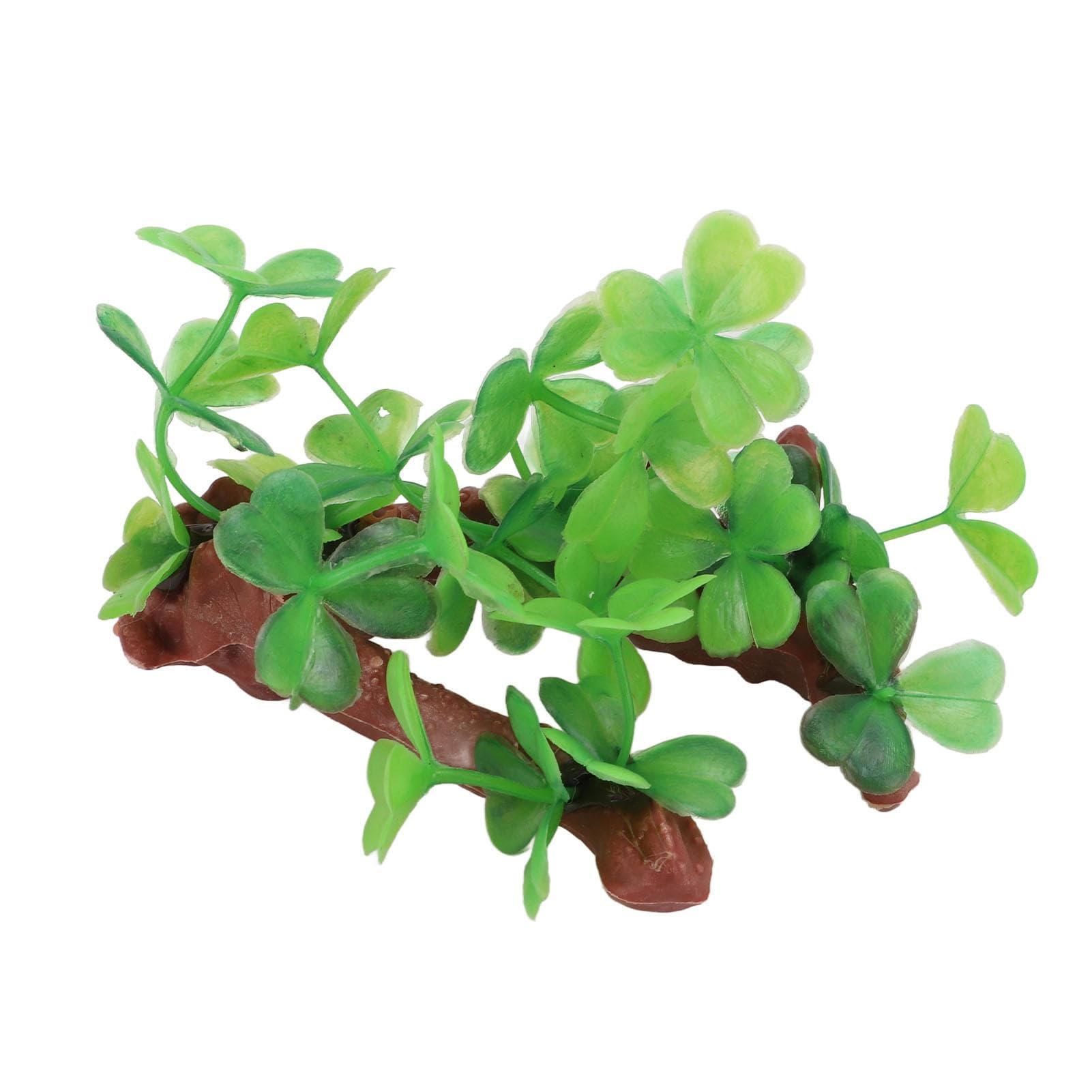 Aquarium Artificial Plant Plastic Simulation Lifelike Fish Tank Water Grass DecorationSunken Wood