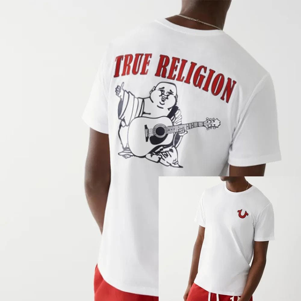 T-shirt Men Cotton Graphic Crew Neck T-shirt Printed Short Sleeve Comfortable Breathable Top L