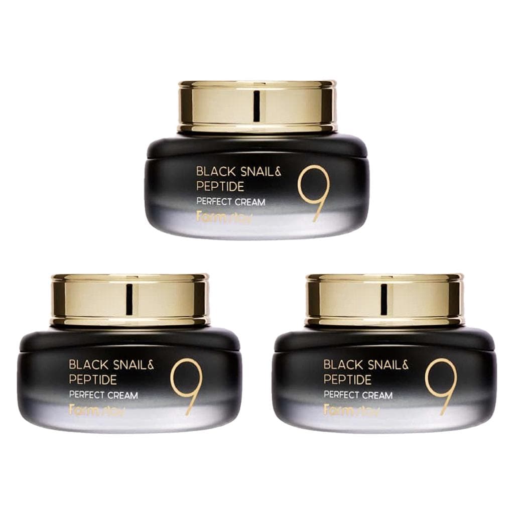 Anti-Wrinkle Facial Cream with Black Snail Extract and Peptides 55ml 3pcs