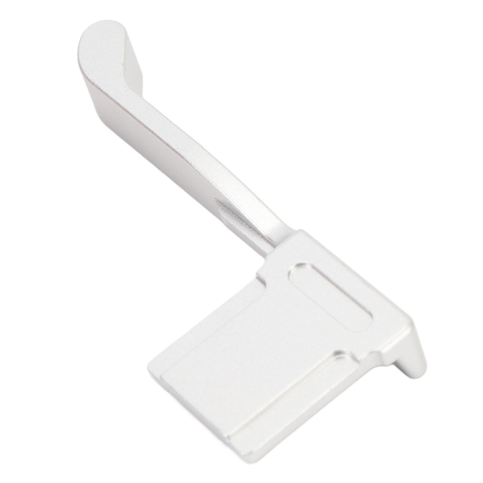Camera Thumb Up Grip Aluminum Alloy Easy Assembly Hot Shoe Mount Thumb Rest for X 100V X 100VI silver grey