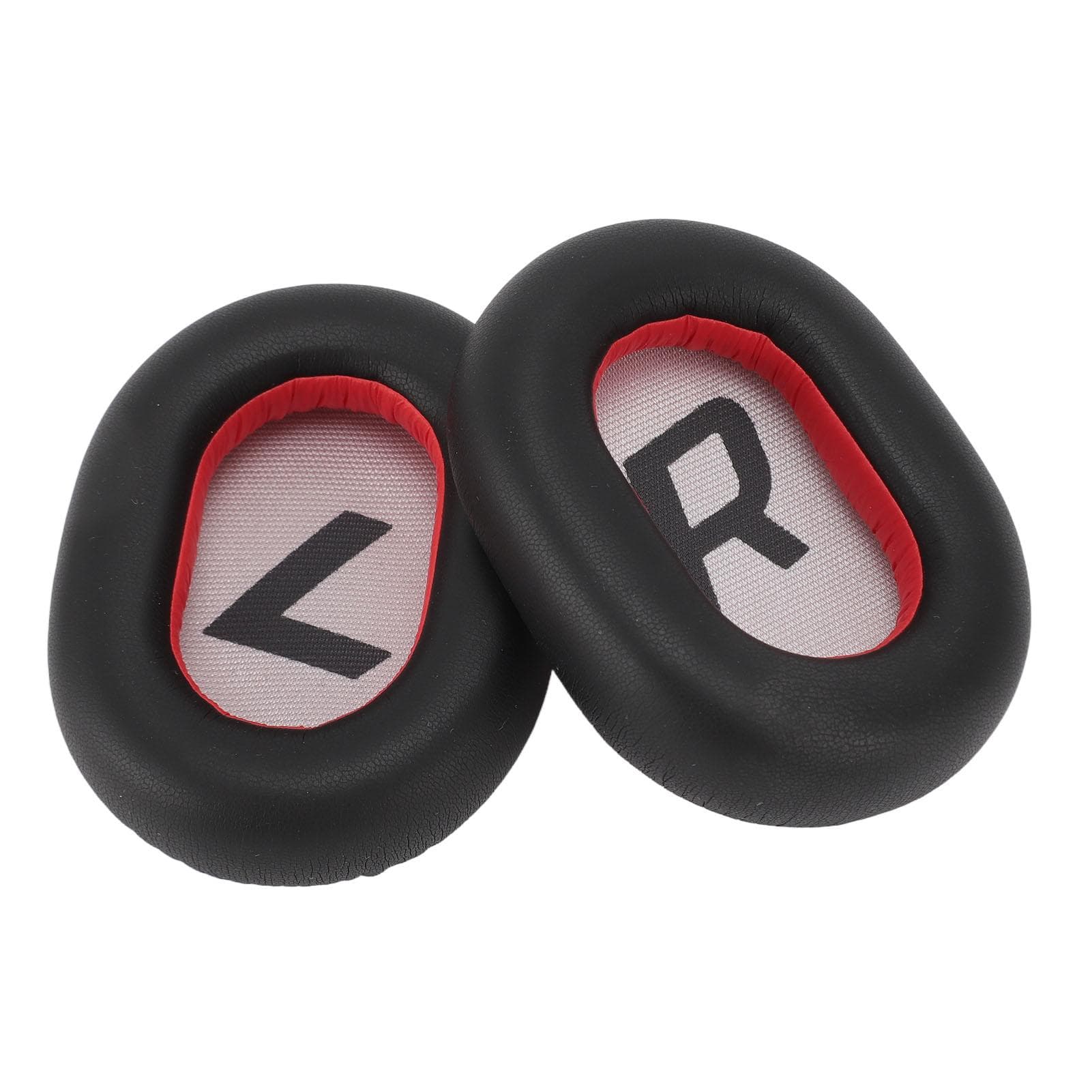 Replacement Ear Pads Soft Protein Leather Replaced Earpads Cushions for Plantronics Backbeat Pro2 black