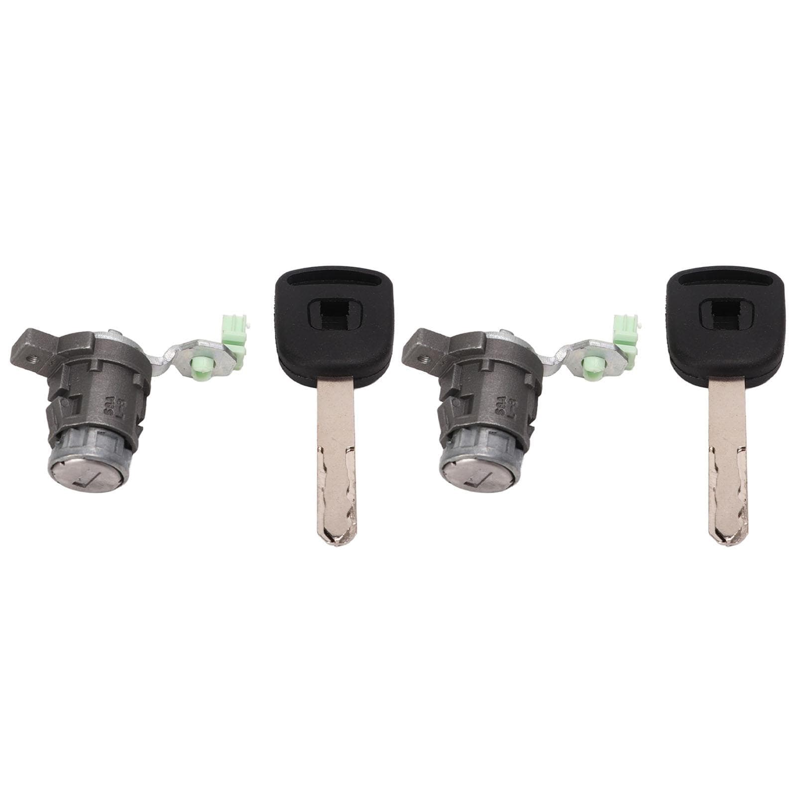 Car Door Lock Cylinder with Key Left Front Excellent Mechanical Stability Replacement for CRV