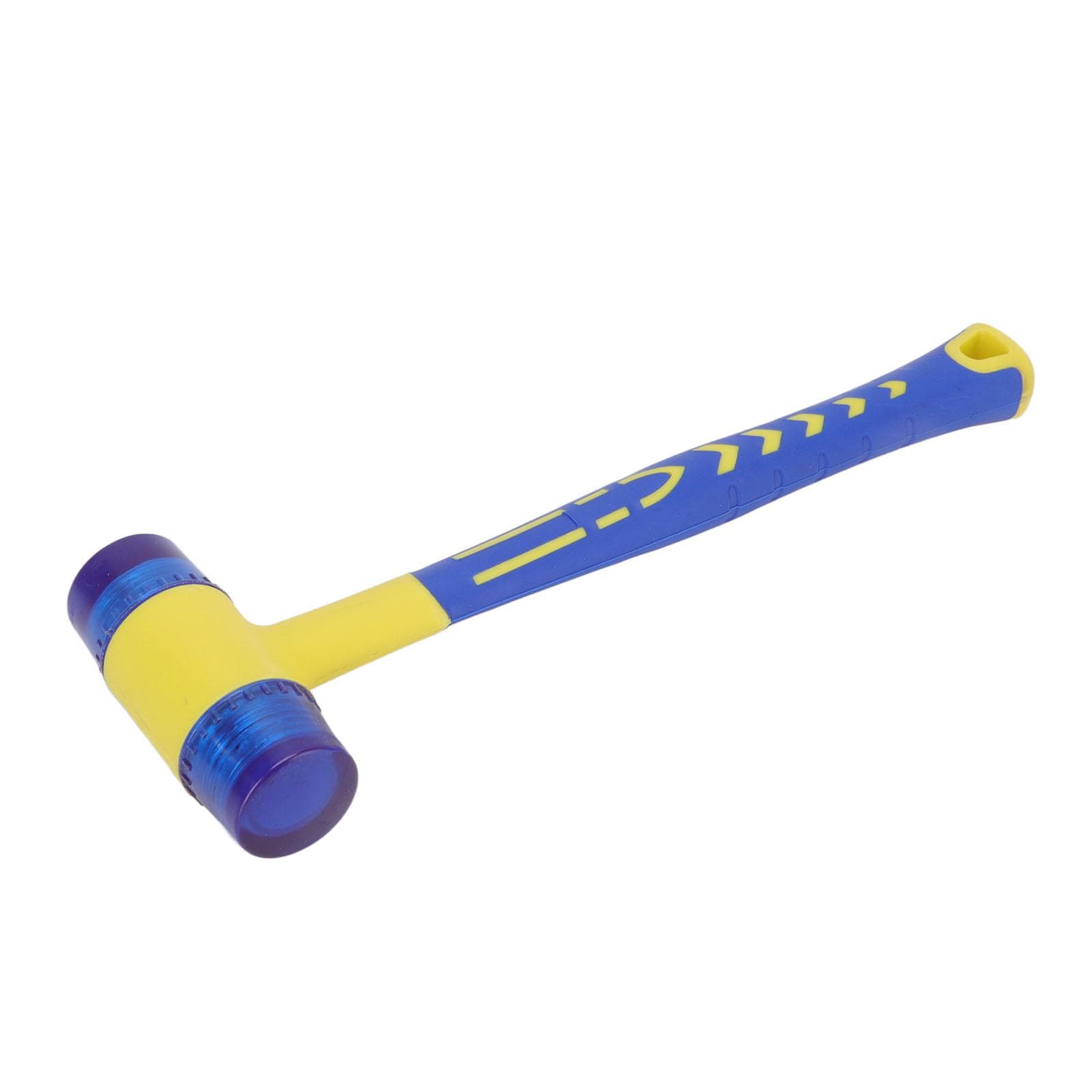 Rubber Hammer Replaceable Hammer Head Integration Rubber Mallets with Ergonomic Handle for
