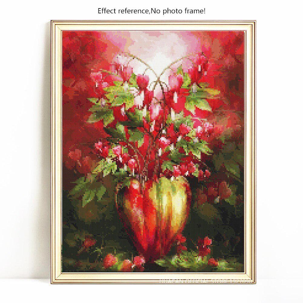 5D DIY Diamond Painting Full Round Flower Rhinestone Picture Embroidery Sale Diamond 20X30