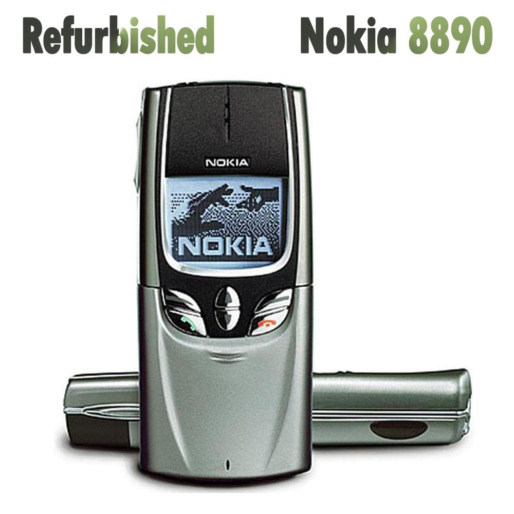 Refurbished Nokia Original Nokia 8890 GMS 2G Mobile Phone With 1 SIM simple set black