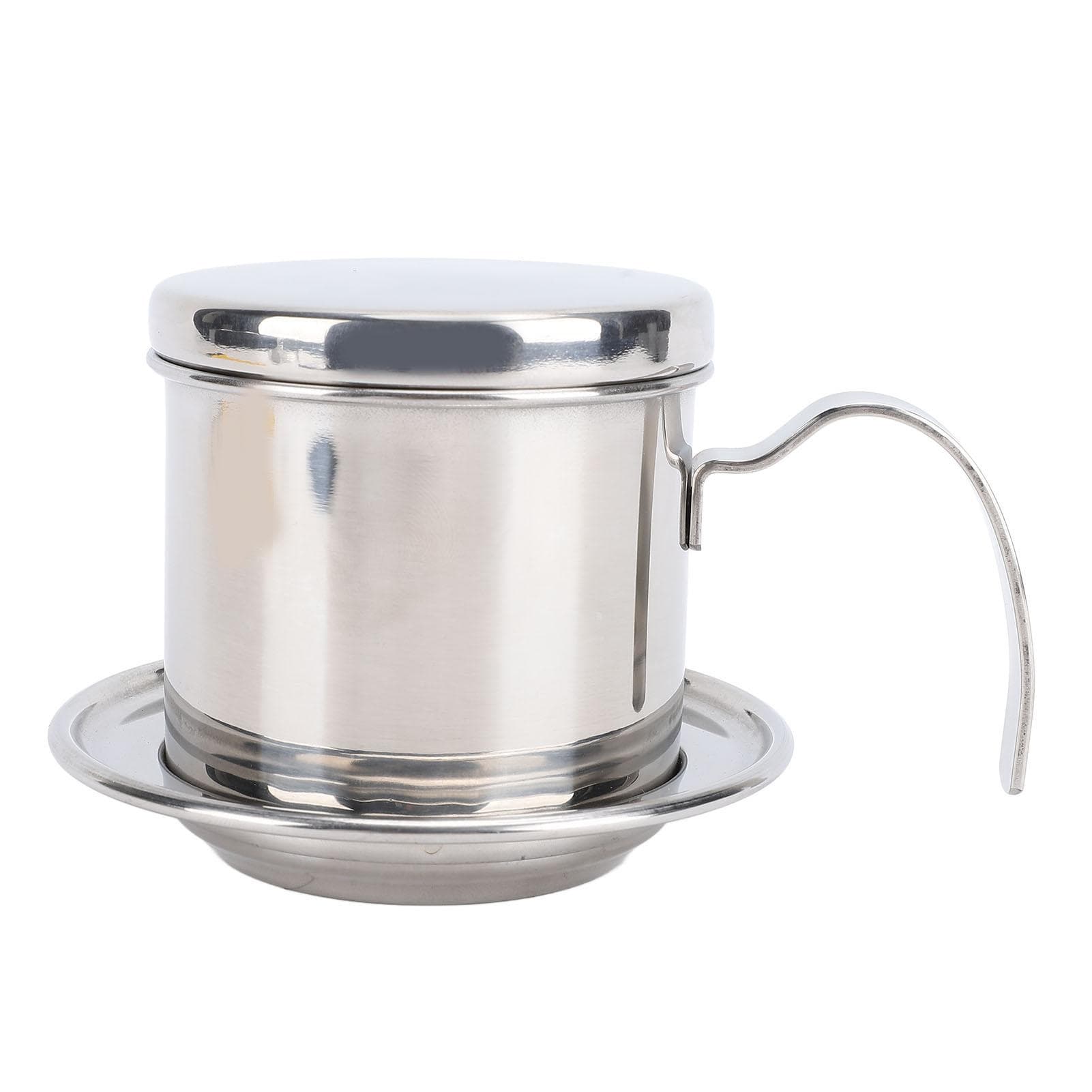 Vietnamese Coffee Maker Portable 200ml Thickened 304 Stainless Steel Coffee Drip Filter Maker for