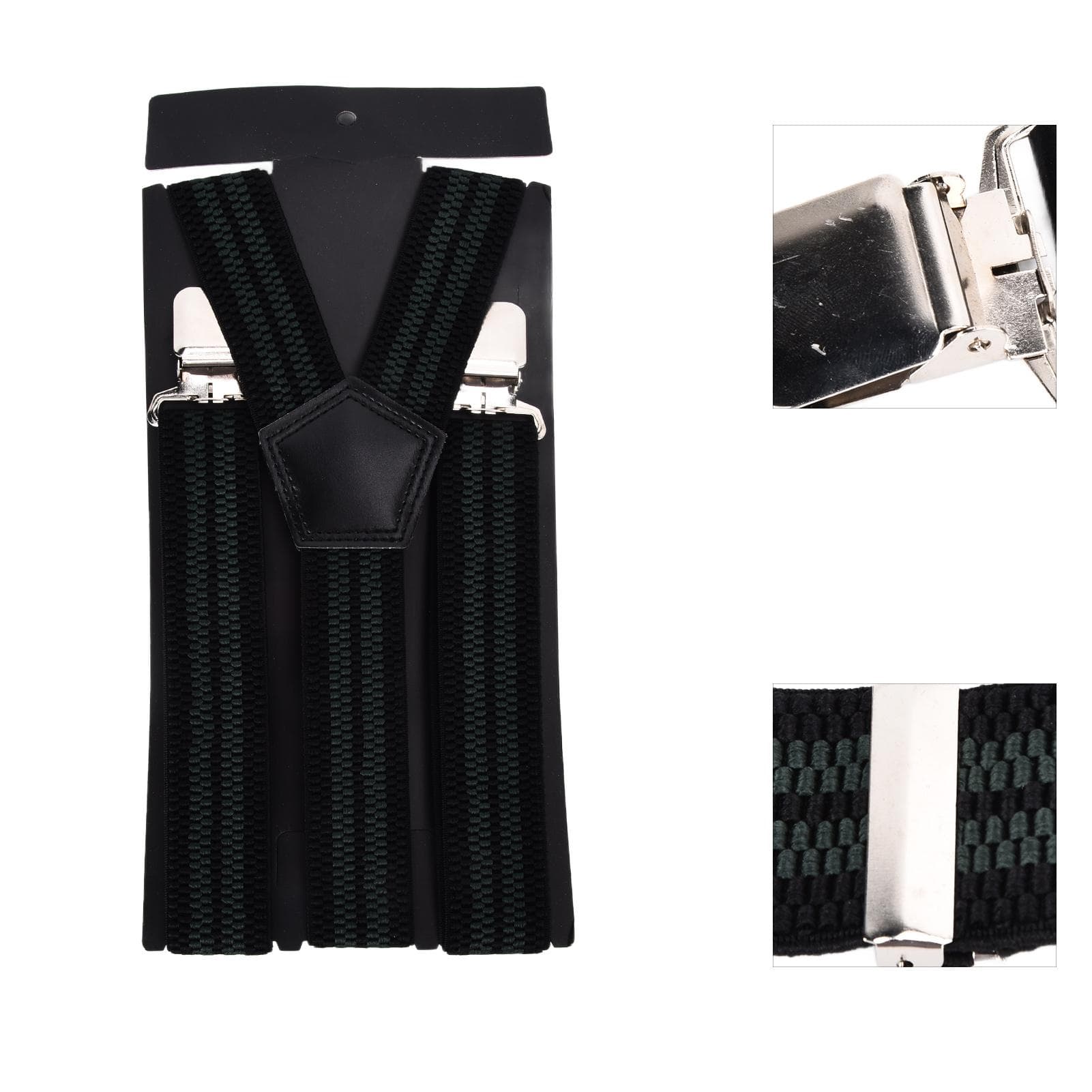 Mens Suspenders Strong Fixability Adjustable Beautiful Practical Fashionable Metal Clip Wide