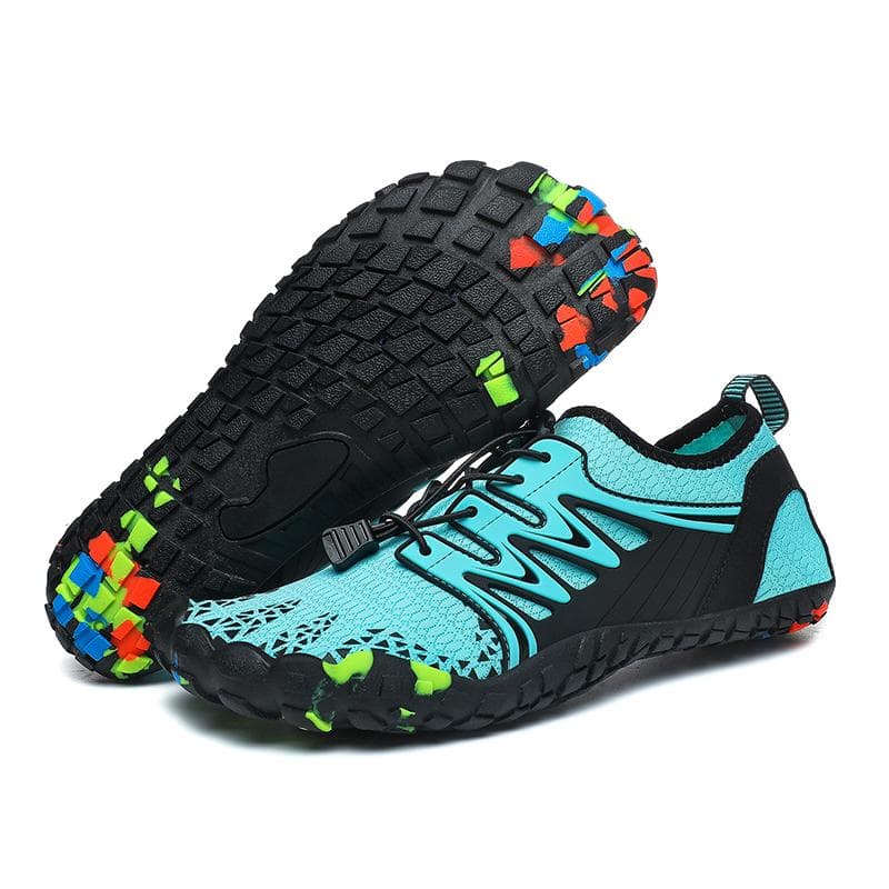 Men Women Water Shoes Beach Aqua Shoes Swim Sandals Drainage Wading Shoes Quick Dry Boating Barefoot Yoga Gym Fishing Surfing Sneakers 42 sky blue