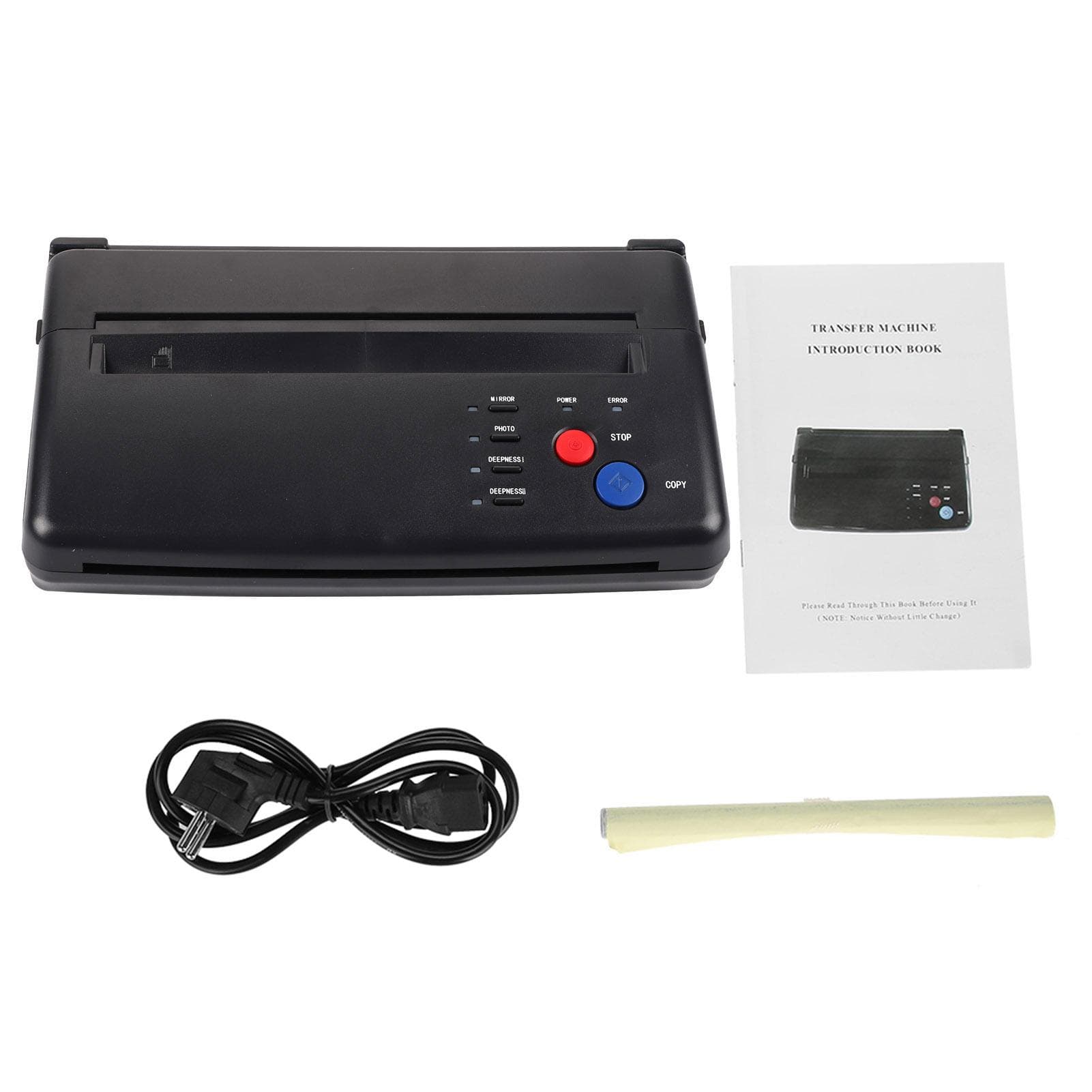 2Types Portable A5 A4 Paper Tattoo Transfer Stencil Thermal Copier Printer Machine