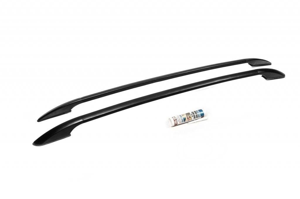 Roof rails OmsaLine Solid (2 pcs, black) for Ford B-Max 2012-2017